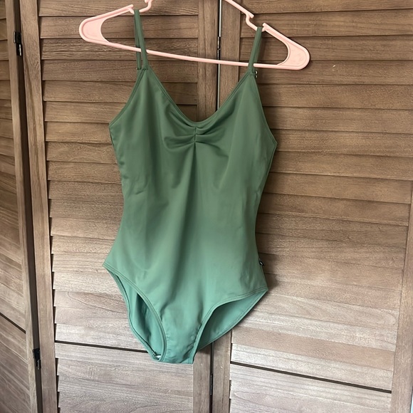 Green Bodile Ballet Leotard M/L - Picture 1 of 4